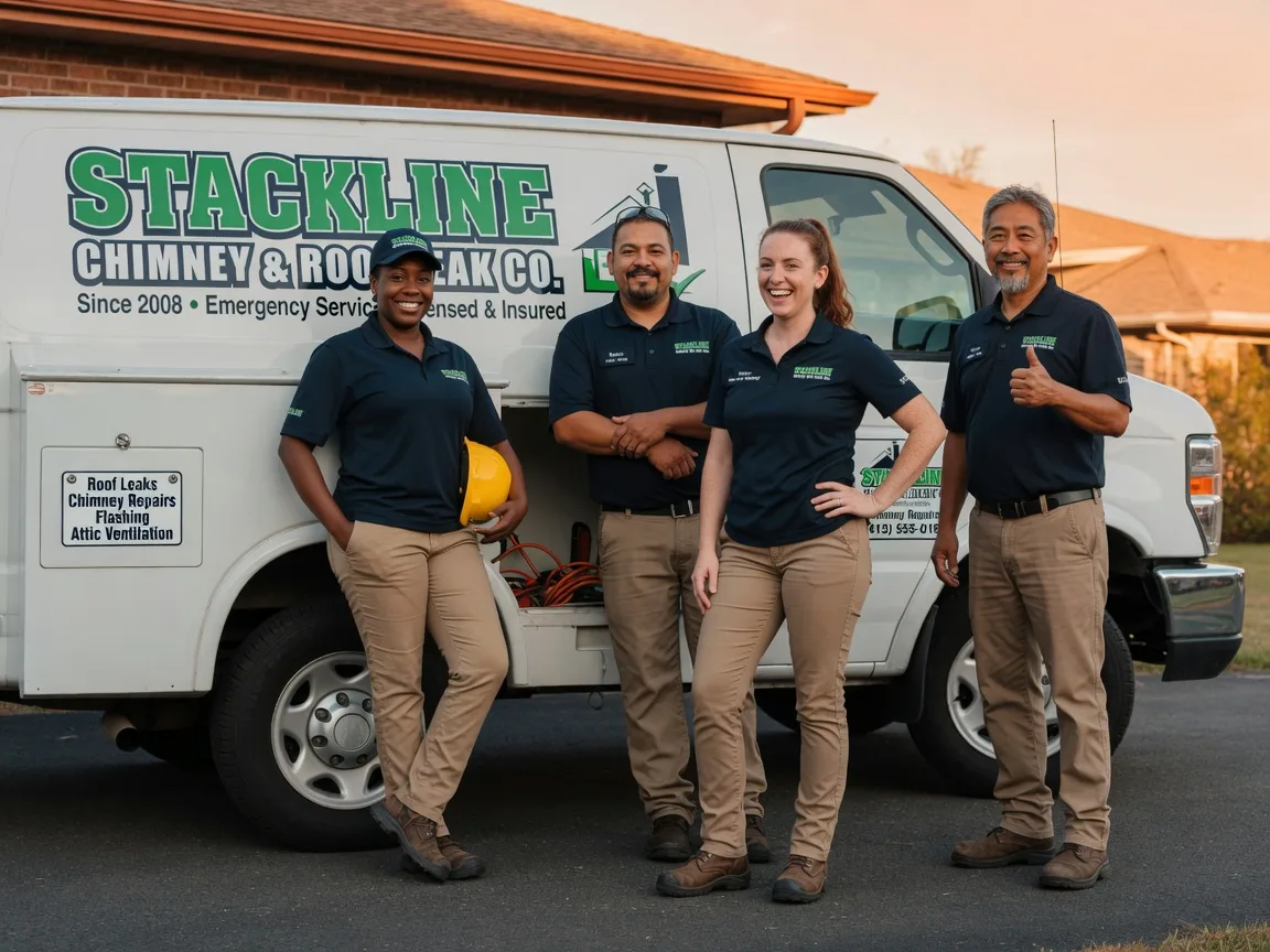 Chimney flashing repair company in Vernon, IN